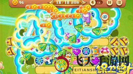 《保卫萝卜3》游乐场第32关通关攻略