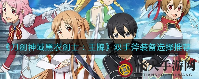 《刀剑神域黑衣剑士》双手斧强档搭配指南，打造战斗霸主