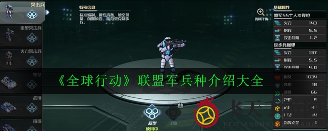 《全球行动》兵种攻略全解析：揭秘联盟军多元战斗力与战术奥秘