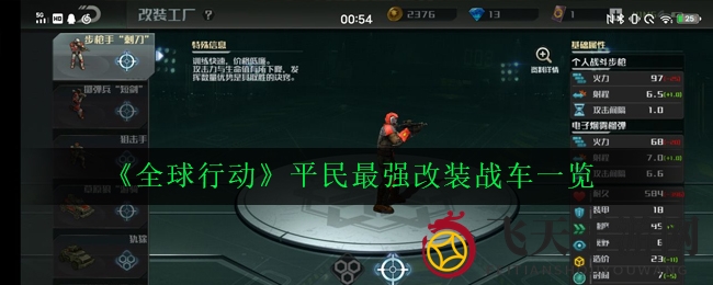 《全球行动》平民战车改装秘籍：最强利器推荐与升级建议