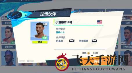 《全明星街球派对手游》努尔基奇伙伴推荐