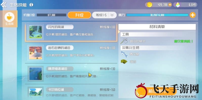《刀剑神域黑衣剑士：王牌》钓鱼玩法介绍