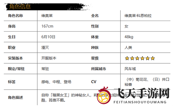 《光隙解语》维奥莱玩法分享
