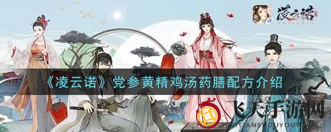 《凌云诺》党参黄精鸡汤药膳配方展示