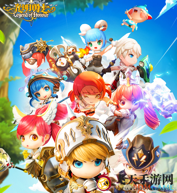 《光明勇士》骑士：盔甲守护者，战场坚盾长枪之舞