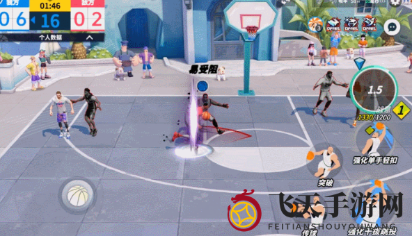 《全明星街球派对手游》杜兰特强化效果全景